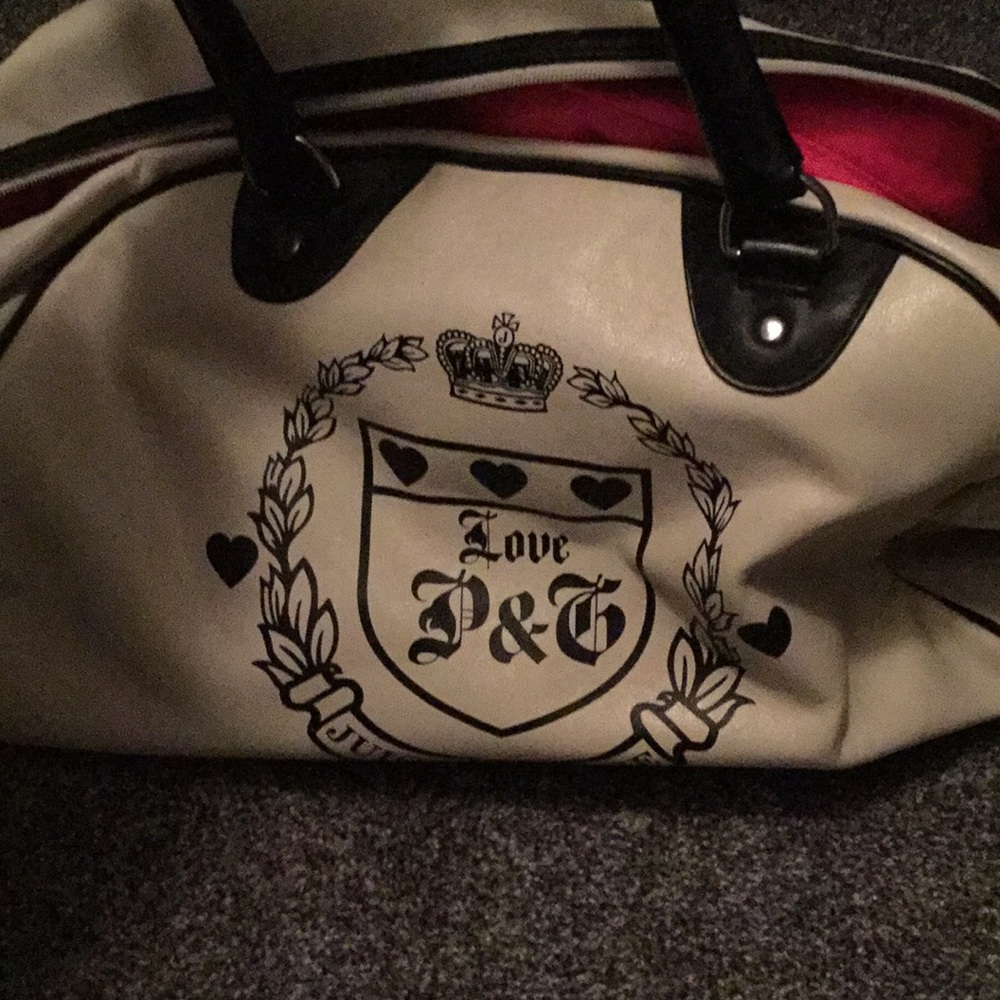 RARE Vintage Extra Large Juicy Couture Bowling Bag - Picture 3 of 17